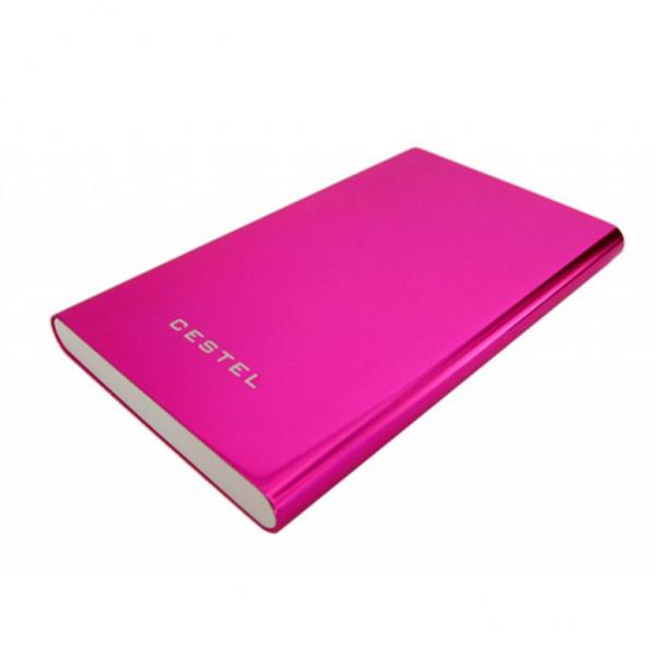 Батарея универсальная Smartfortec HYT-02-AD pink 44490