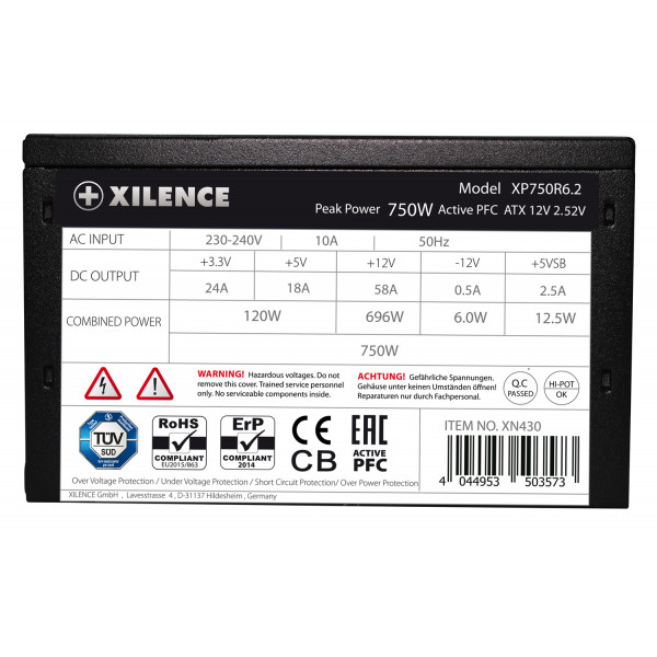 Xilence XP750R6.2_Bulk