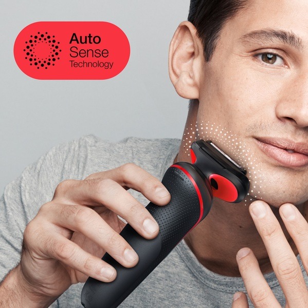 BRAUN Series 5 51-R1000s Black/Red