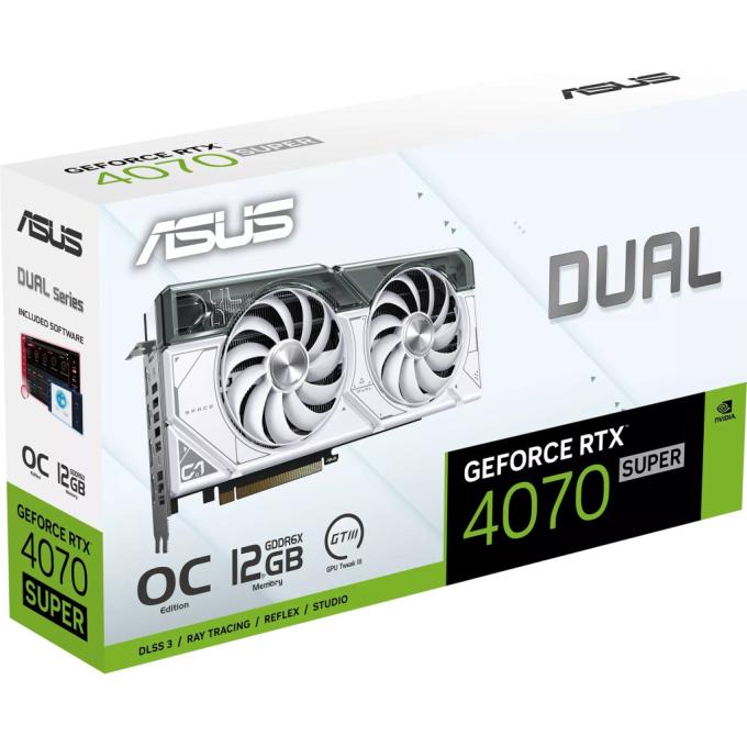 ASUS DUAL-RTX4070S-O12G-WHITE