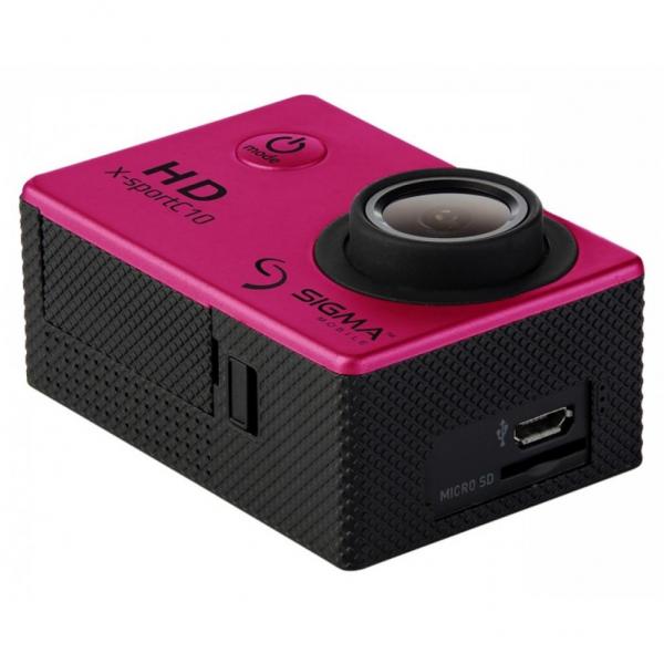 Экшн-камера Sigma Mobile X-sport C10 pink 4827798324240