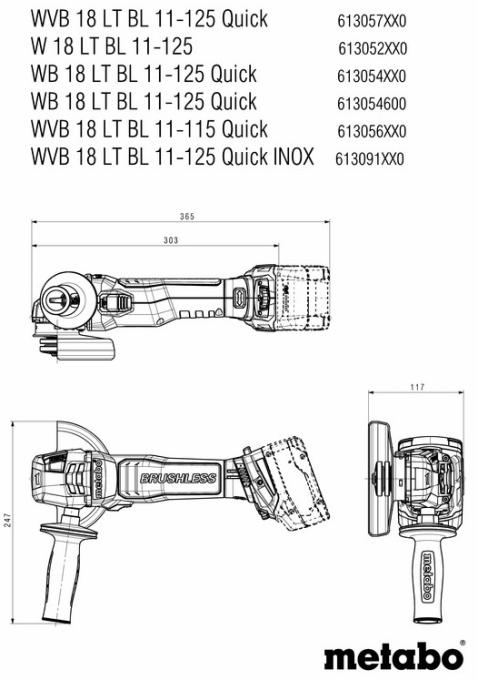 METABO 613057850