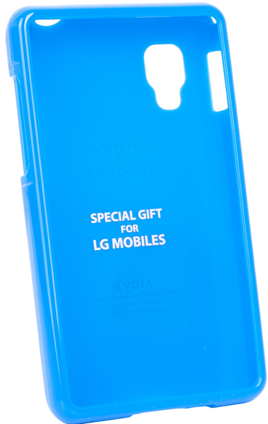 Чехол VOIA LG Optimus L4II Dual Jelly Blue