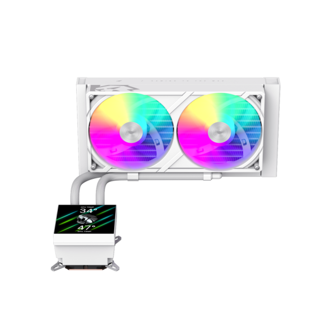 GAMEMAX GLACIER 240 LCD WH