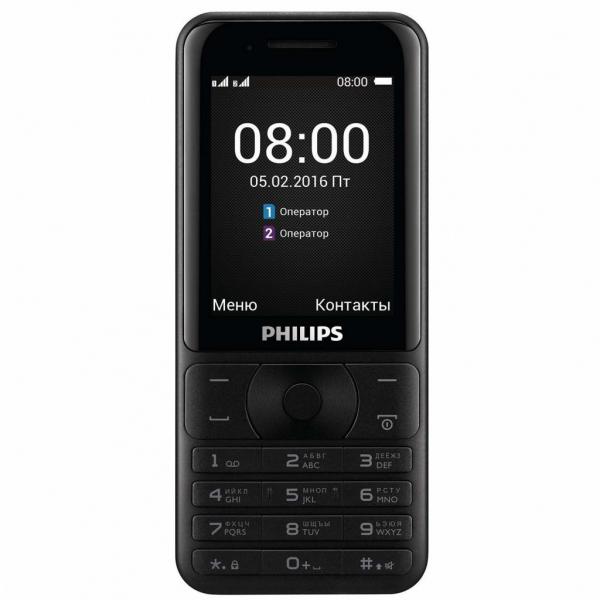 Мобильный телефон PHILIPS Xenium E181 Black