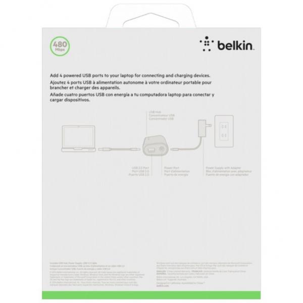 Концентратор Belkin Ultra-Slim F4U040cw