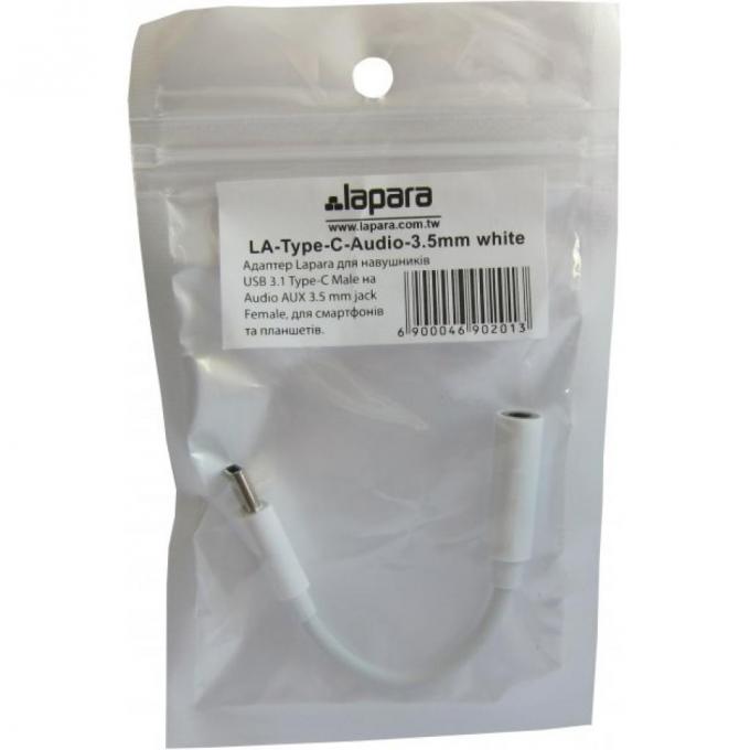 Lapara LA-Type-C-Audio-3.5mm white
