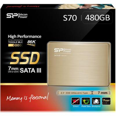Накопитель SSD Silicon Power SP480GBSS3S70S25