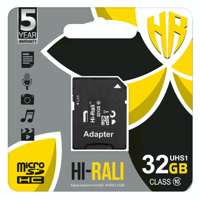 Hi-Rali HI-32GBSD10U1-01