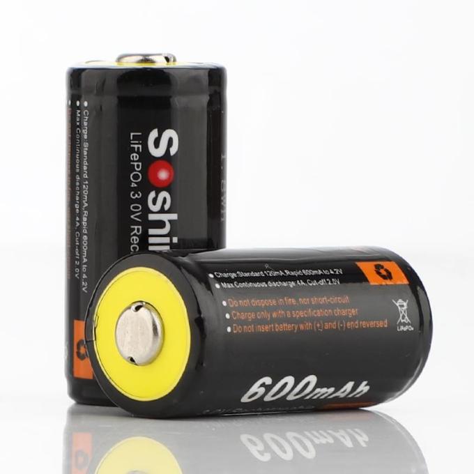 Soshine RCR123P-3.2-600