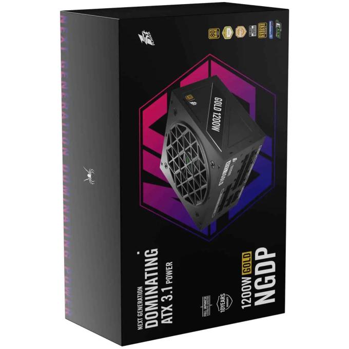 1STPLAYER NGDP-GLD-1200-BK-EU