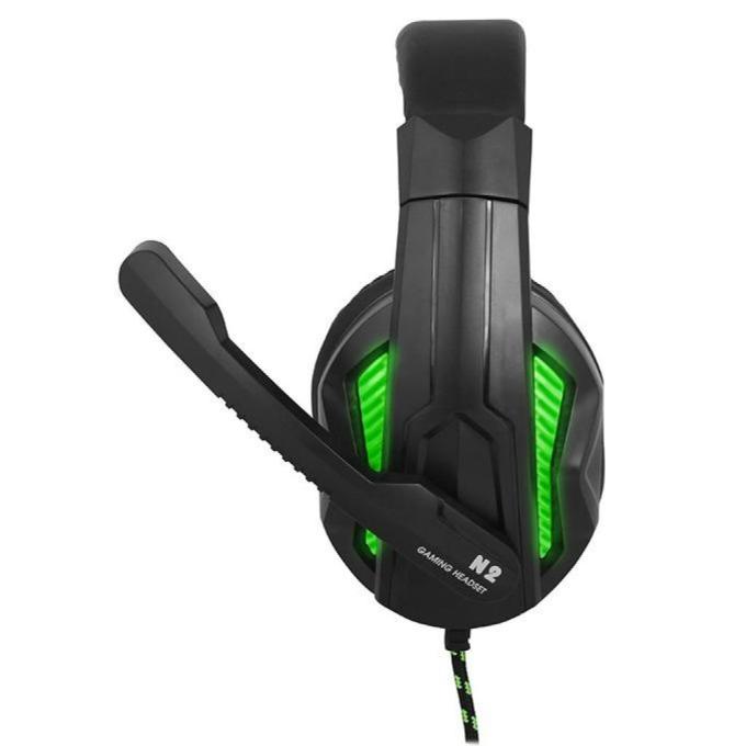 GEMIX N2 LED Black-Green Gaming