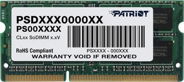 Patriot SoDIMM DDR3 4GB 1333 MHz