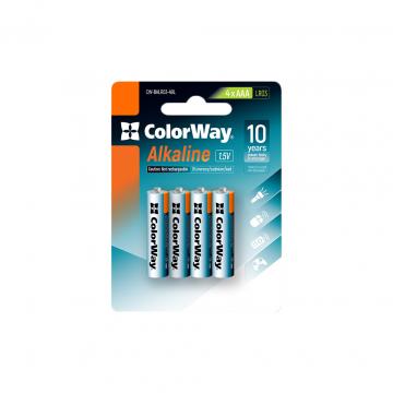 ColorWay AAA LR03 Alkaline Power (лужні) * 4 blister