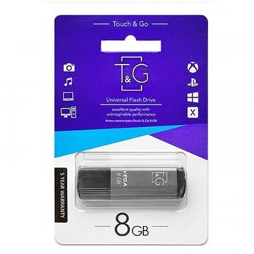 T&G 8GB 121 Vega Series Grey USB 2.0