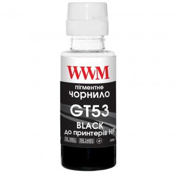 WWM HP GT53 100г Black Pigment, для Ink Tank 115/315/3