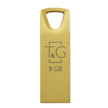 T&G 8GB 117 Metal Series Gold USB 2.0