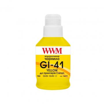 WWM Canon GI-41 для Pixma G2420/3420 190г Yellow (KeyL