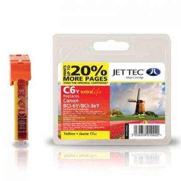 Jet Tec CANON BCI-3/BCI-6 Yellow