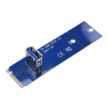 Dynamode NGFF M.2 Male to USB 3.0 Female для PCI-E 1X