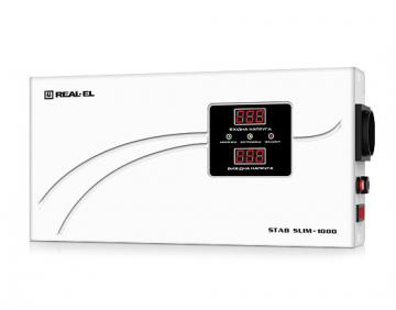 REAL-EL STAB SLIM-1000, white