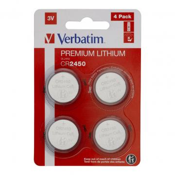 Verbatim CR 2450 Lithium 3V * 4