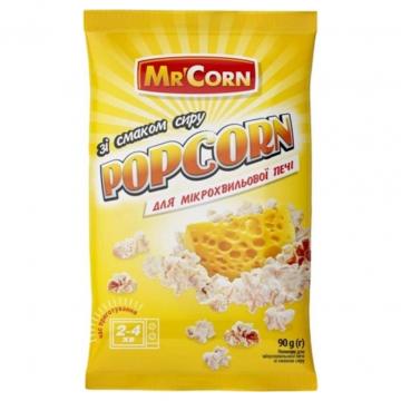 Mr'Corn зі смаком сиру для мікрохвильової печі 90 г