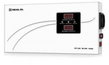 REAL-EL STAB SLIM-500, white