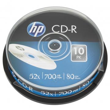 HP CD-R 700MB 52X 10шт Spindle