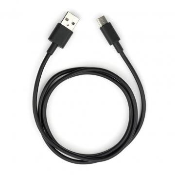 Vinga USB 2.0 AM to Type-C PVC 1m black