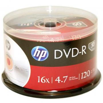 HP DVD-R 4.7GB 16X IJ PRINT 50шт