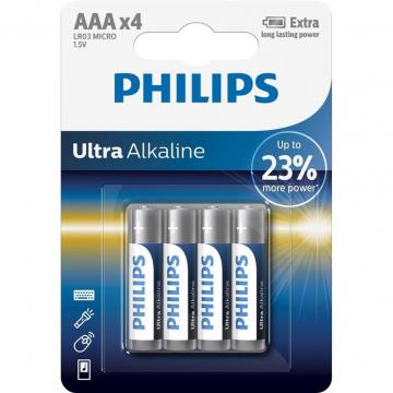 Philips AAA LR03 Ultra Alkaline * 4