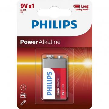 Philips Крона 6LR61 Power Alkaline * 1
