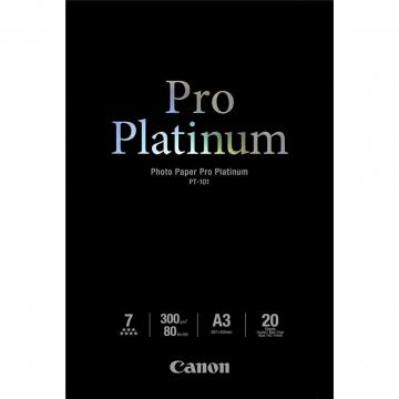 Canon A3+ Pro Platinum Photo Paper PT-101, 20л