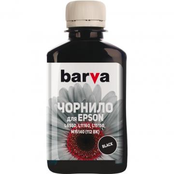 BARVA Epson 112 180 мл, black, pigm.