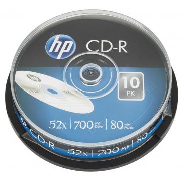 HP CD-R 700MB 52X 25шт Spindle
