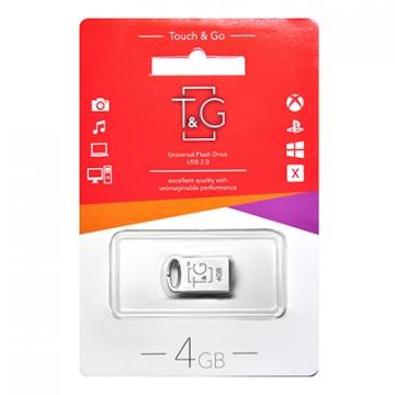 T&G 4GB 105 Metal Series Silver USB 2.0