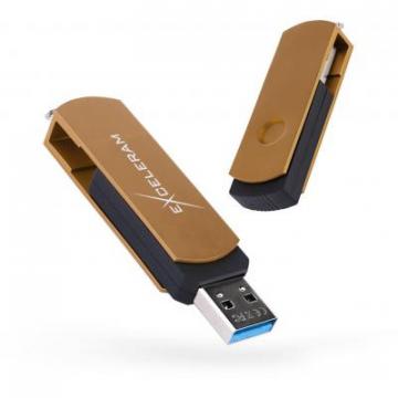 eXceleram 16GB P2 Series Brown/Black USB 3.1 Gen 1