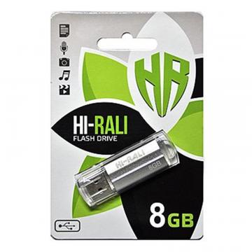 Hi-Rali 8GB Corsair Series Silver USB 2.0