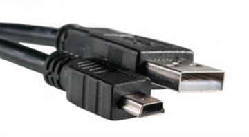 PowerPlant USB 2.0 AM to Mini 5P 0.5m