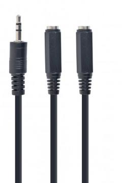 Cablexpert Jack 3.5mm M to 2 x Jack 3.5mm F 0.1m