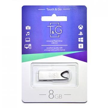 T&G 8GB 117 Metal Series Silver USB 2.0