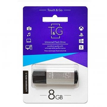 T&G 8GB 121 Vega Series Silver USB 2.0