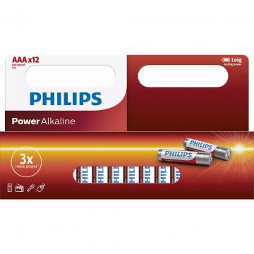 Philips AAA Power Alkaline 1.5V LR03 * 12