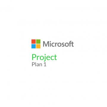Microsoft Project Plan 1 P1Y Annual License