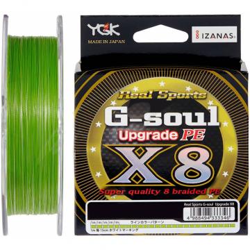 YGK G-Soul X8 Upgrade 150m Light Green 1.0/0.165mm 22l