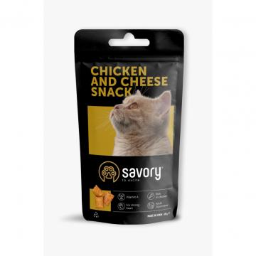 Savory Snack Chicken and Cheese 60 г (подушечки з куркою