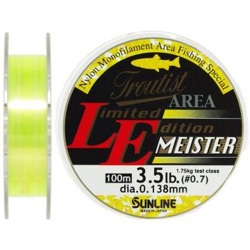 Sunline Troutist Area LE Meister 100m #0.7/0.138mm 1,75кг