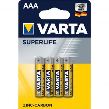 Varta SUPERLIFE Zinc-Carbon R03 * 4