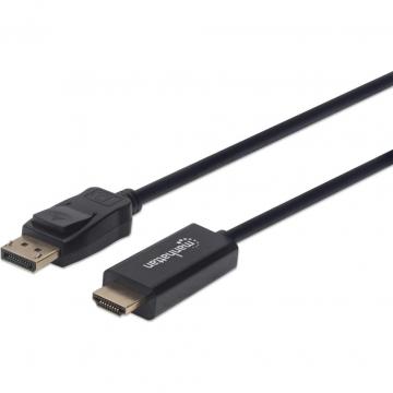 Intracom DisplayPort M to HDMI M 1.0m 4K60Hz UFHD Manhattan